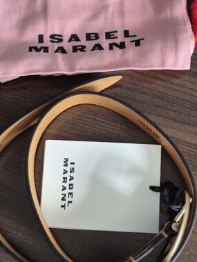 Isabel Marant Brown Leather Belt